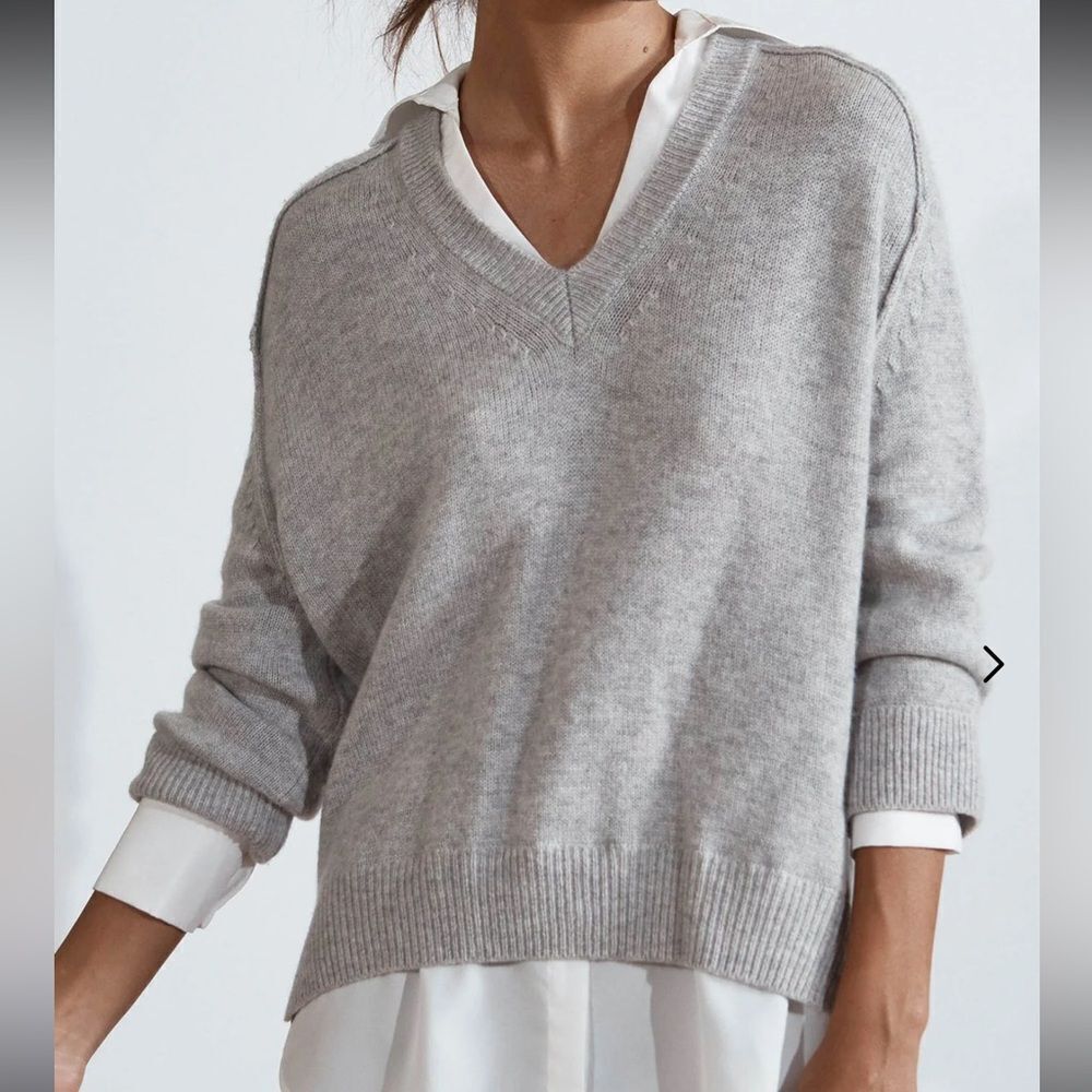 Brochu Walker wool and cashmere blend sweater size XS